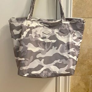 MZ Wallace Grey Camo Soho Tote